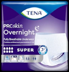 Tena Proskin Overnight Super Fully Breathable Underwear Large