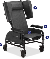 Sashay Pedal Chair Padding