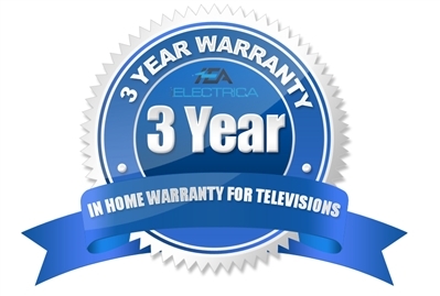 3 Year In Home Warranty for televisions (Under $1,500)