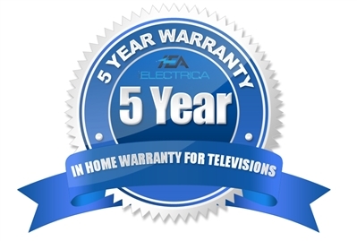 5 Year In Home Warranty for televisions (Under $2,000)