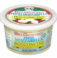 BelGioioso Fresh Mozzarella Cheese 6/7oz Cups 1.75oz Bocconcini (2.625#)