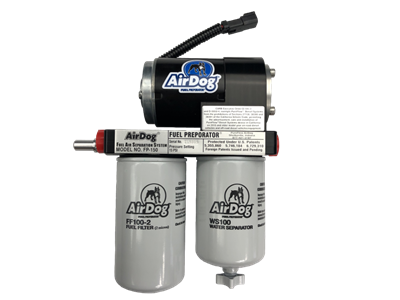 AirDog FP-100 Fuel/Air Seperator Lift pump With Quick Disconnects Fits 2011-2014 GM Duramax Diesel