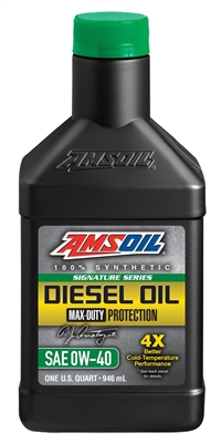 Amsoil 0W-40 Signature Series Max Duty Diesel Oil