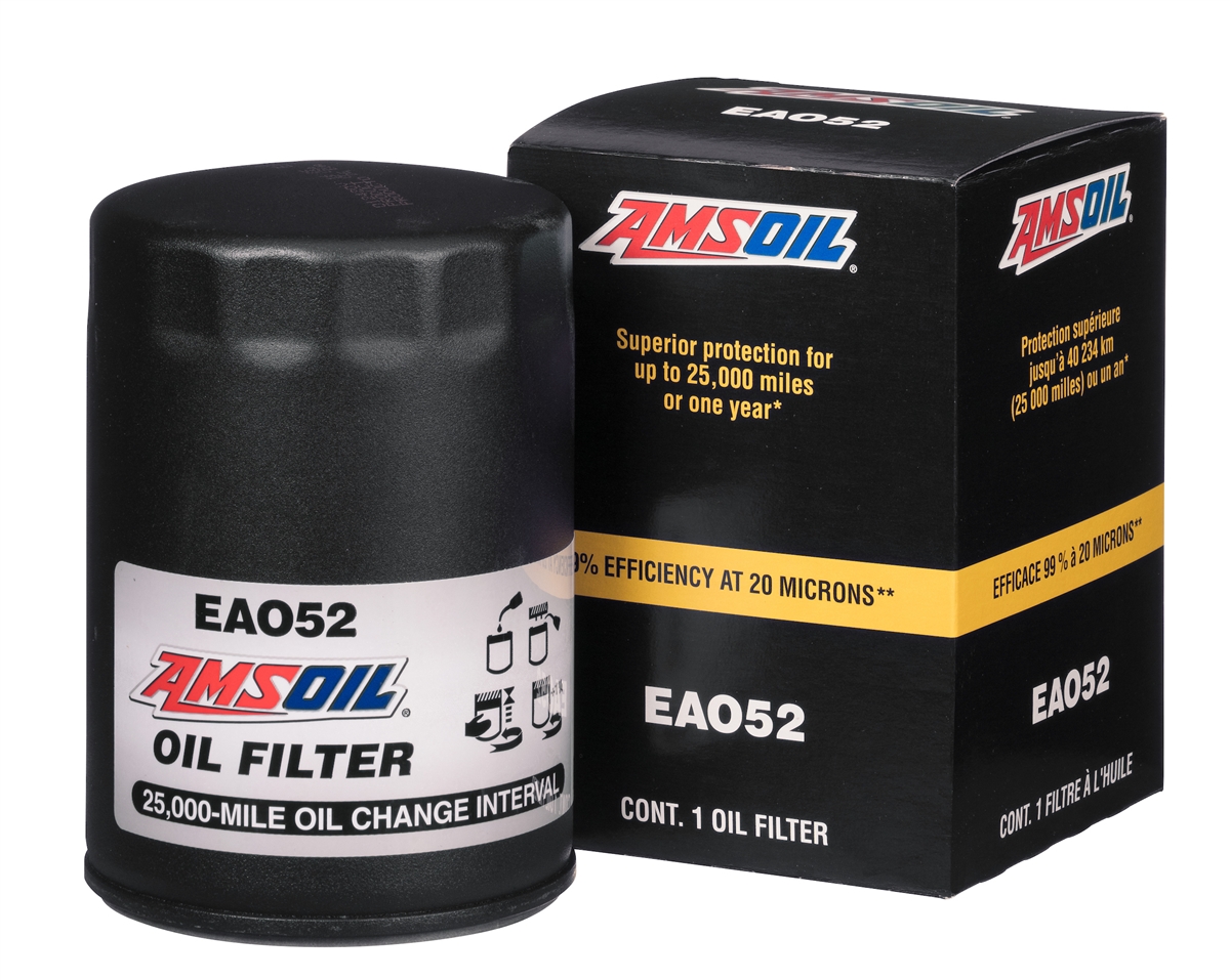 Amsoil Full Synthetic 20 Mic EAO52 Oil Filter for Duramax Diesel