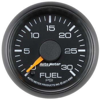 Auto Meter 0-30 LB Fuel Pressure Gauge GM Factory Match Series