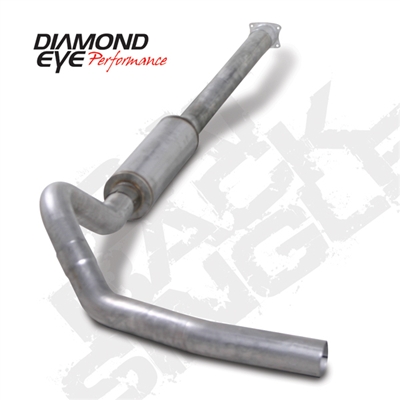 Diamond Eye 4" Cat Back Aluminized Exhaust for 2001-2005 LB7, LLY Duramax Diesel Engines