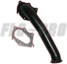 Flo Pro 3" Aluminized Steel Down Pipe with for 2001-2004 LB7 Duramax Diesel Engines