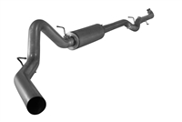 Photo of a Flo Pro Aluminized Steel down pipe back exhaust system for 2001-2007 LB7, LLY, LBZ 6.6L Duramax Diesel