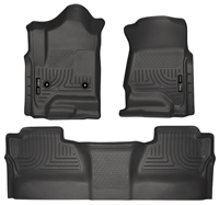 Husky Liners Weatherbeater Floor Mat Set Black 2015-Up