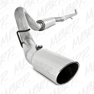 MBRP 4" Down Pipe Back Aluminized Exhaust for 2001-2007 Duramax Diesel Engines