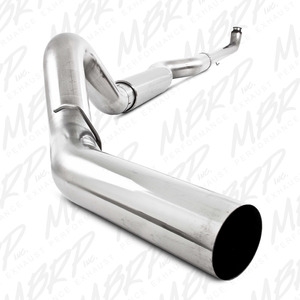 MBRP 5" Down Pipe Back 409 Stainless Steel Exhaust for 2001-2007 Duramax Diesel Engines