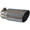 MBRP 4x5" Polished T-304 SS Diesel Exhaust Tip-Angled Rolled End