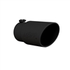 MBRP 5x6" Black Diesel Exhaust Tip-Angle Cut Rolled End