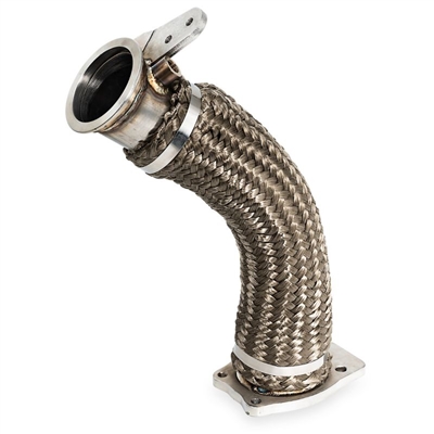 PPE 3" Stainless Steel Down Pipe with Heat Wrap for 2017-Up L5P