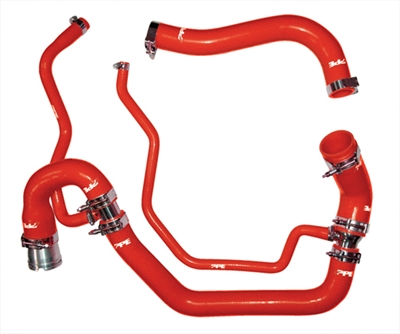 PPE Red Silicone Coolant Hoses 2006-2010 Duramax Diesel