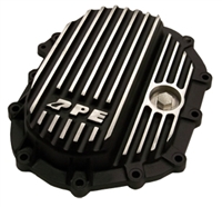 PPE Front Aluminum Diff Cover Brushed Black Finish 2011-Up LML 4WD