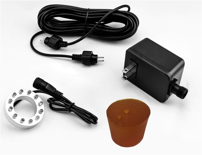 AB880R - Large Water Plume LED Light Kit with Rubber Stooper