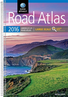 Rand Mcnally Large Scale US Road Atlas