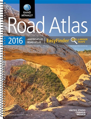 EasyFinderÂ® Midsize Road Atlas