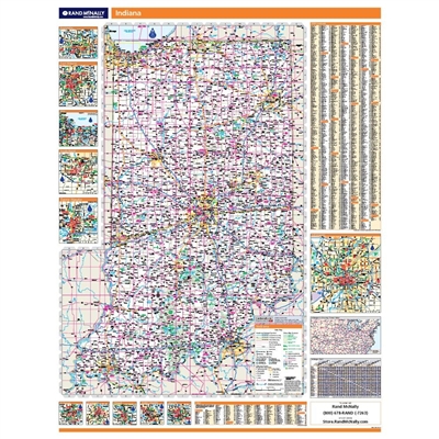 Indiana Highway City County map