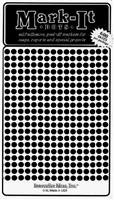 600 black 1/8" map stick-on map dots