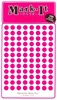 600 pink 1/4" map stick-on map dots