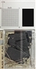 #r600 series black, rectangular shaped map pins / flags. 25 to box. 1/8" clear headed pin