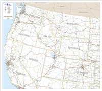 One Map Place Northwest United States Map