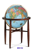 FINLEY 20" INCH GLOBE blue OCEAN