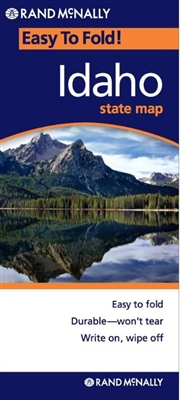 IDAHO Easy To Fold map