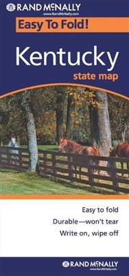 Kentucky Easy To Fold map