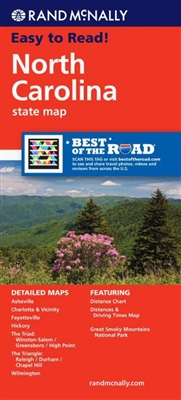 North Carolina fold map