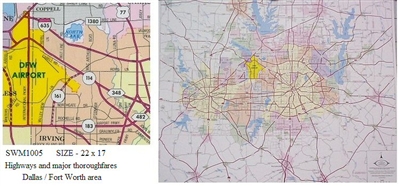 Dallas And Fort Worth Highways & Thoroughfares