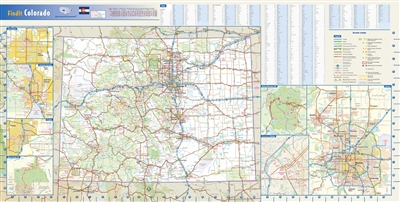 Colorado State Wall Map by Globe Turner