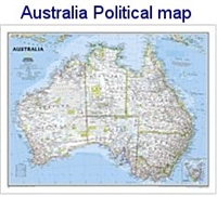 National Geographic Australia map