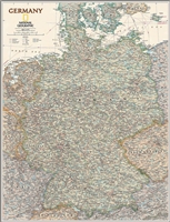 National Geographic map Germany