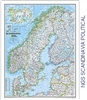 National Geographic map containing Scandinavia sale