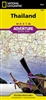 Thailand fold map national geographic adventure map