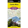 Costa Rica fold map national geographic adventure map