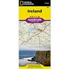 Ireland fold map national geographic adventure map