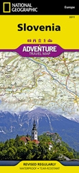 Slovenia fold map national geographic adventure map