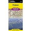 France fold map national geographic adventure map