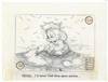 Original Storyboard of Fievel from American Tail (1986)