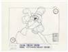 Original Storyboard of Fievel and Henri from American Tail (1986)
