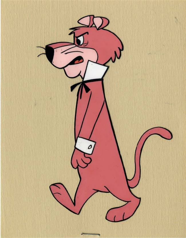 Original Production Cel of Snagglepuss from Hanna Barbera (1960s)