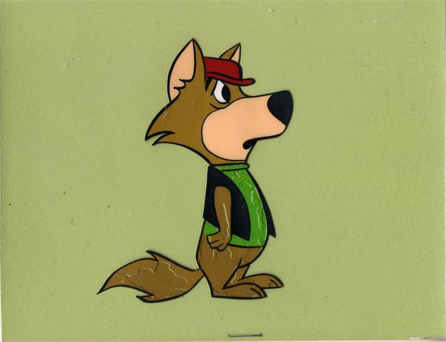 Original Production Cel of Ding-A-Ling from the Huckleberry Hound Show (1960s)