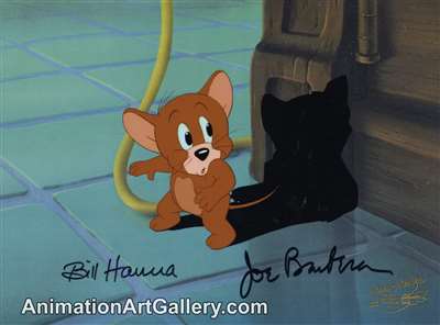Production Cel of Jerry  from Hanna Barbera (c.1990s)