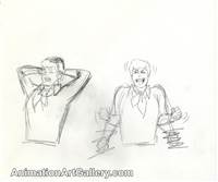 Publicity Drawing of Fred Jones from Scooby Doo from Scooby Doo (1990s)