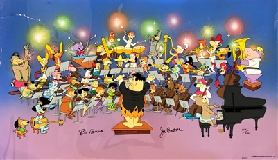 "Symphony of the Stars" Flintstones, Jetsons, Scooby-Doo, and More Signed Limited Edition Cel