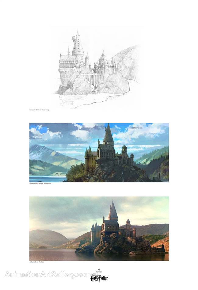 Creating Hogwarts & the Black Lake